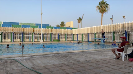 مسبح نادي الشعلة - Saudi Arabia|Al-Kharj 16441|An Nuzhah|588W+R9P